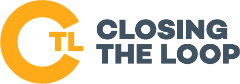 closing the loop logo